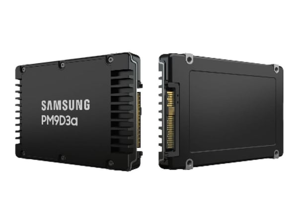 Samsung PM9D3a MZWL6960HFJA - SSD - 960 GB - intern - 2,5" - PCI Express 5.0 x4 (NVMe)