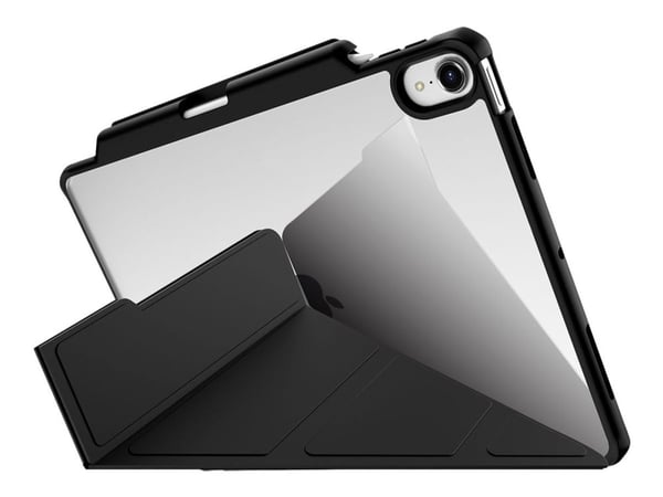 ITSKINS HYBRID // SOLID FOLIO - Lommebok for nettbrett - leatherette - svart - for Apple 10.9-inch iPad Air (4. generasjon)