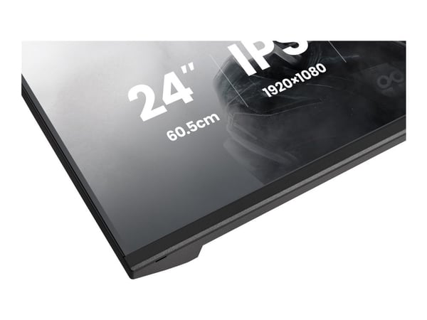 iiyama G-MASTER Black Hawk GB2441HSU-B1 - LED-skjerm - 24" - 1920 x 1080 Full HD (1080p) @ 144 Hz - IPS - 350 cd/m² - 1500:1 - 1 ms - HDMI, Display...