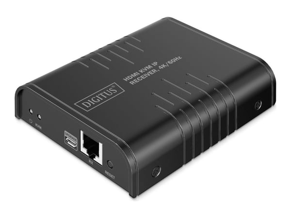 DIGITUS - KVM / lydutvider - HDMI, 1GbE, USB - over CAT 6 - USB - opp til 200 m