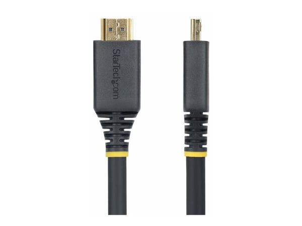 Startech - High Speed - HDMI-kabel - HDMI hann til HDMI hann - 7 m - skjermet - svart - halogenfri, passiv, 4K 60Hz støtte, 1440p (UWQHD) støtter 1...
