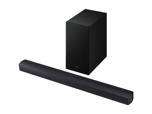 Samsung HW-B450F - B-Series - soundbar - för tv - 2.1-kanals - trådlös - Bluetooth - 2-vägs - titansvart