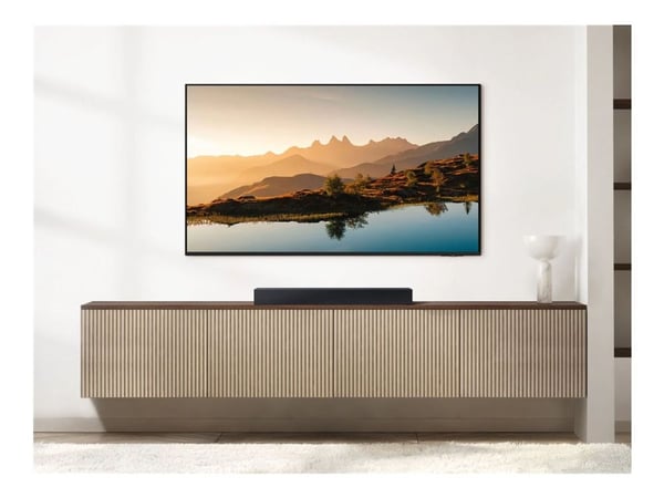 Samsung HW-B400F - B-Series - Lydplanke - for TV - 2.0-kanal - trådløs - Bluetooth - toveis - titansvart