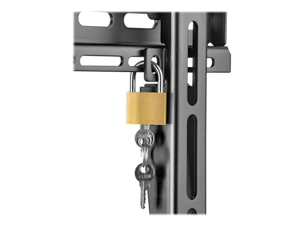 HAGOR HA DH Duo L - Monteringssett (brakett) - rygg mot rygg - for 2 LCD/plasma-paneler - svart - skjermstørrelse: 55"-75" - takmonterbar
