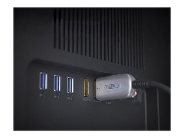 FiberX-sarja - HDMI 4K valokuituinen jatkokaapeli - 100m