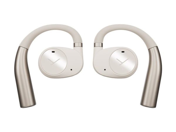 beyerdynamic Verio 200 - True wireless-hodetelefoner med mikrofon - åpent øre - Bluetooth - kremfarget
