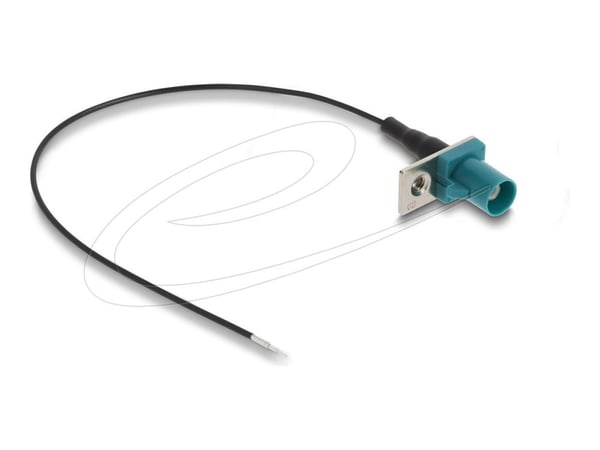 Delock - Antennkabel - FAKRA Z-kontakt till blank tråd - 20 cm - 1.13 mm - koaxial
