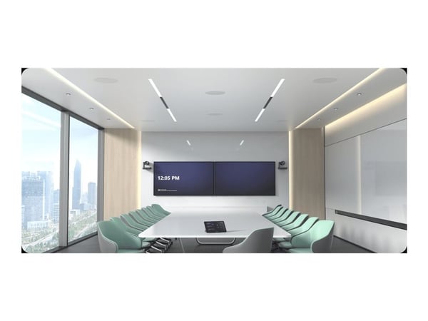 Yealink CS10-D - IP-høyttaler - for konferansesystem - 20 watt - toveis - koaksial - hvit (grillfarge - hvit)