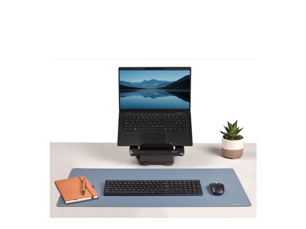 Fellowes Breyta - Desk mat: 80 x 40 cm - gummi - marine