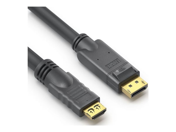 PureLink PI5110-125, 12.5 m, DisplayPort, HDMI, Hanstik, Hanstik, Lige
