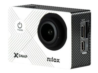 Nilox X-SNAP - Actionkamera - 4K - 4.0 MP - Wireless LAN - under vannet inntil 30 m - hvit
