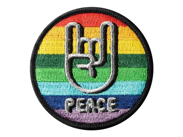 MAGMOJI Badge Peace - Logo badge for mobiltelefon