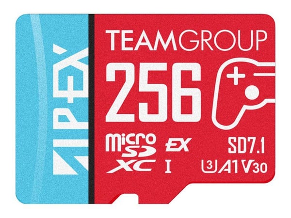 Team Apex - Flashminnekort - 256 GB - A1 / Video Class V30 / UHS-I U3 - microSDXC Express Team Apex - Flashminnekort - 256 GB - A1 / Video Class V30 / UHS-I U3 - microSDXC Express