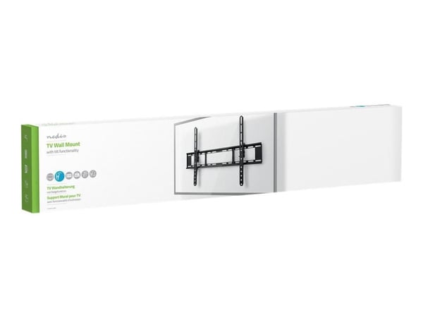 Nedis TVWM1151BK, 177,8 cm (70"), 100 x 100 mm, 600 x 400 mm, 0 - 20°, Terästä, Musta