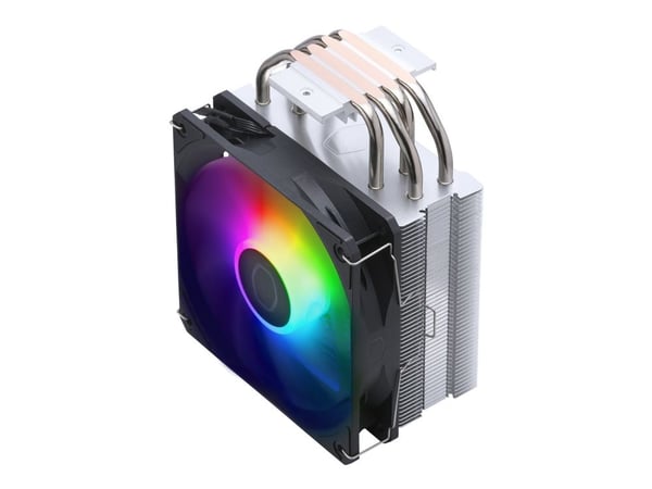 Cooler Master Hyper 212 Spectrum V3, Ilmanjäähdytin, 12 cm, 71,93 cfm, 122,2 m³/h, Musta, Hopea