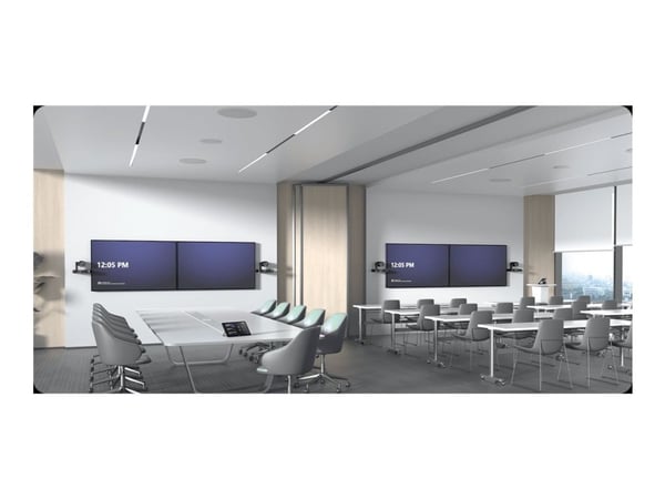 Yealink CS10-D - IP-høyttaler - for konferansesystem - 20 watt - toveis - koaksial - hvit (grillfarge - hvit)