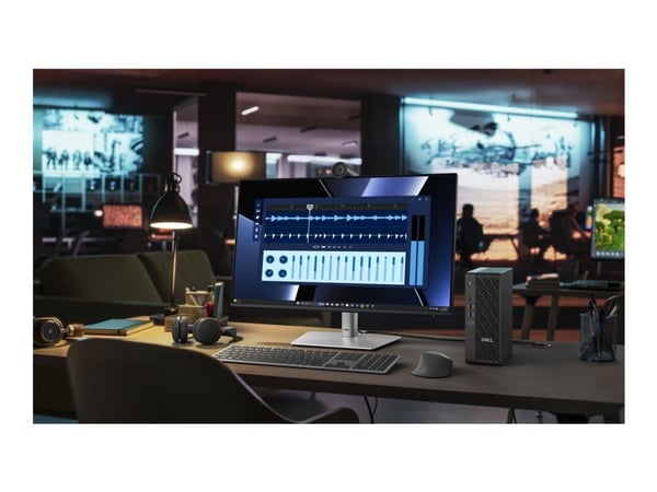 Dell Pro Max Micro FCM2250 - AI PC - mikro Core Ultra 7 265 / upp till 5.3 GHz - vPro Enterprise - RAM 32 GB - SSD 1 TB - SED, NVMe, TLC - RTX A100...