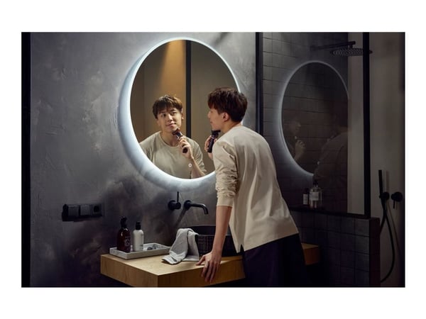 Philips 5000X Series X5012 - Barbermaskin - trådløs - adriatic chrome/warm orange