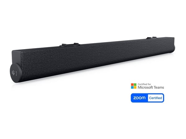 Dell Slim Conferencing Soundbar SB522A - Soundbar - för övervakning - 3.6 Watt - för Dell P2225, P2422, P2425, P2723, P2725, P3223, P3424; UltraSha...