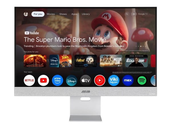 ASUS ZenScreen Smart MS32UC - LED-skjerm - 32" (31.5" synlig) - 3840 x 2160 4K @ 60 Hz - IPS - 400 cd/m² - 1000:1 - DisplayHDR 400 - 5 ms - HDMI, D...