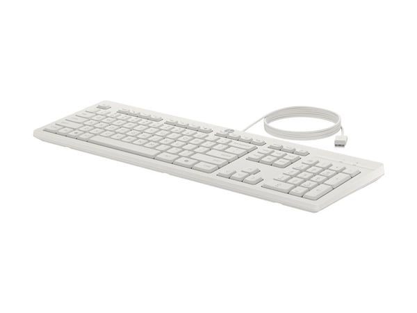 HP 225 - Tastatur- og mussett - ambidextrous, 3-soners layout, standard tastetrykk - 100% - full size - USB - QWERTY - Internasjonal engelsk / kana...