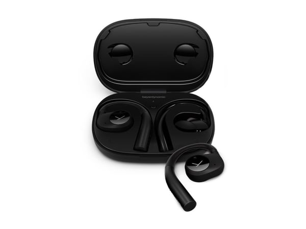 beyerdynamic Verio 200 - True wireless-hodetelefoner med mikrofon - åpent øre - Bluetooth - svart
