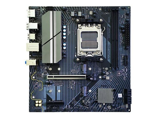Sapphire B650M-E - Hovedkort - micro ATX - Socket AM5 - AMD B650 Chipset - USB 3.2 Gen 1, USB-C 3.2 Gen 1 - 2.5 Gigabit LAN - innbygd grafikk (CPU ...