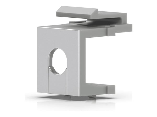 Ubiquiti UACC-Keystone-Blank-Insert-TH, Kaapeliliitin, Polykarbonaatti (PC), Valkoinen, 16,3 mm, 14,6 mm, 18 mm