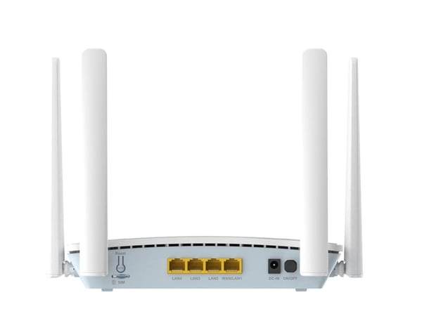 D-Link G416C - Trådlös router 3-ports-switch - 1GbE - Wi-Fi 6 - Dubbelband - 4G, 3G