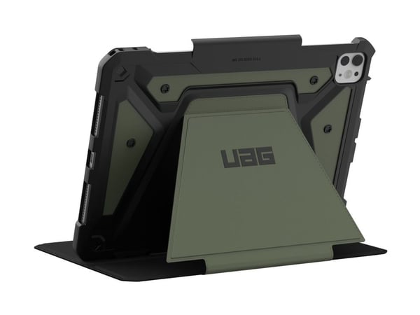 UAG - Lommebok for nettbrett - robust - polyuretan (PU) - oliven - for Apple 11-inch iPad Pro (M4)