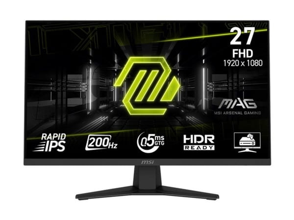 MSI MAG 274F, 68,6 cm (27"), 1920 x 1080 pikseliä, Full HD, LCD, 0,5 ms, musta
