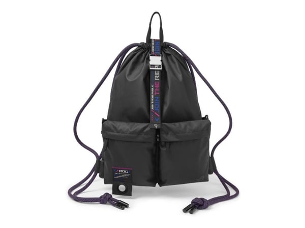 ASUS ROG SLASH - Duffel bag - polyester, polyuretan - svart