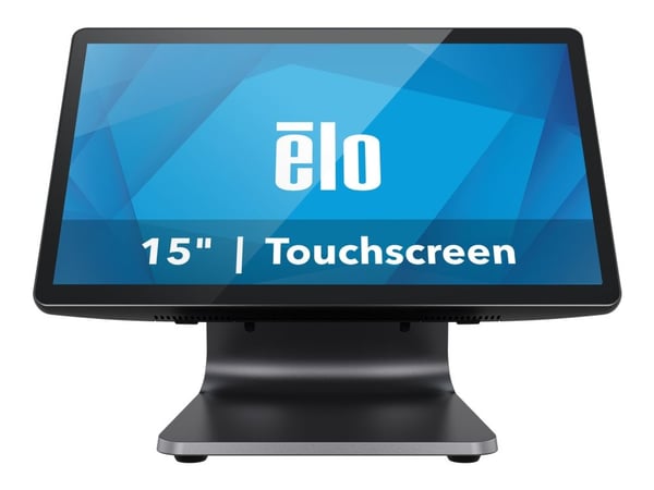 Elo E-Series 3, 39,6cm (15,6''), Full HD, USB, USB-C, RS232, BT, Ethernet, Intel Celeron, SSD, 11 IoT Enterprise, Kit (RS232), schwarz Kassensystem...