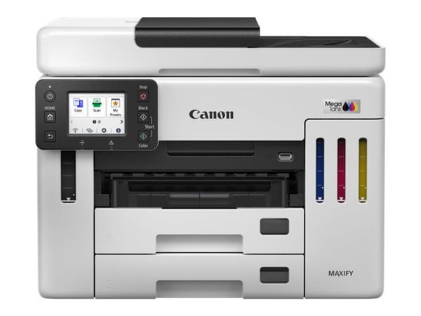 Canon MAXIFY GX7140 MegaTank - Multifunksjonsskriver - farge - ink-jet - CISS - Legal (216 x 356 mm), A4 (210 x 297 mm) (original) - A4/Legal (medi...