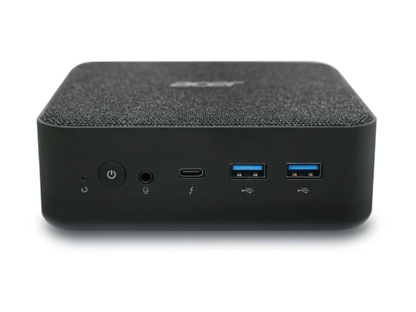 Acer Revo Box RB102-13U5U - Barebone - mini-PC 1 x Core i5 i5-1334U / inntil 4.6 GHz - RAM 16 GB - SSD 512 GB - Intel Iris Xe Graphics - Gigabit Et...