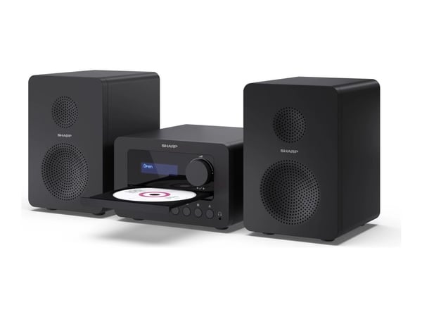 Sharp Tokyo XL-B514 - Mikrosystem - svart
