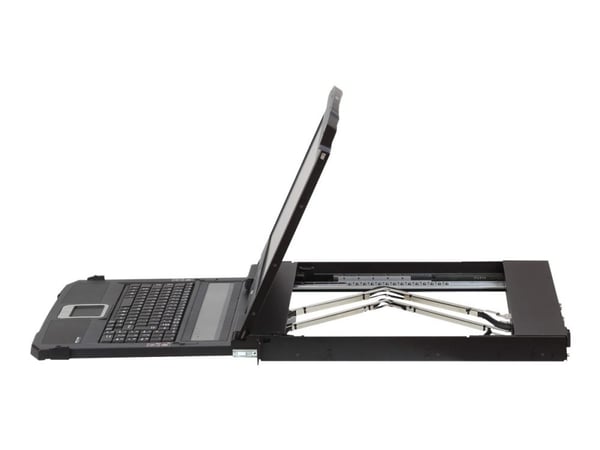 ATEN CL3800NW - KVM-konsoll - USB - USA - engelsk (QWERTY) - 18.5" - kan monteres i rack - 1920 x 1080 Full HD (1080p) @ 60 Hz - 350 cd/m² - 1000:1...