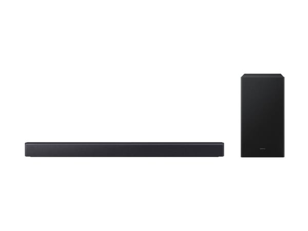 Samsung HW-B450F - B-Series - Lydplankesystem - for TV - 2,1 kanaler - trådløs - Bluetooth - toveis - titansvart
