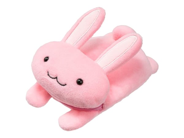 MAGMOJI Bunny - Plånbok för mobiltelefon/kreditkort - MagSafe-kompatibilitet - plyschtyg