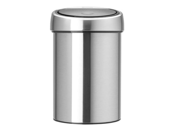 Brabantia Touch Bin - Søppelbøtte - skyvelokk - 3 L - mattstål
