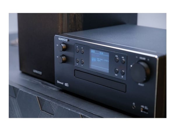 Kenwood M-925DAB-B - Mikrosystem - 2 x 50 watt - svart