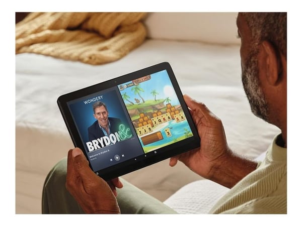 Amazon Fire HD 10 tabletti (2023) WiFi 32 GB mit Werbung musta