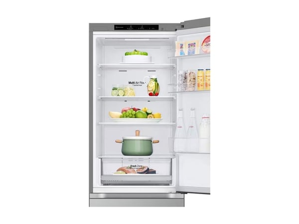 LG Kjøleskap | GBV21L0EPY | Energieffektivitetsklasse E | Frittstående | Kombi | Høyde 186 cm | No Frost-system | Kjøleskapets nettokapasitet 234 L...