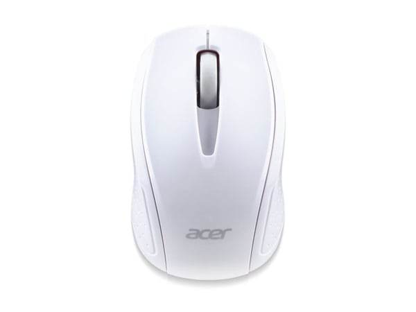 Acer AMR800, Molempikätinen, Optinen, Langaton RF, 1600 DPI, Valkoinen