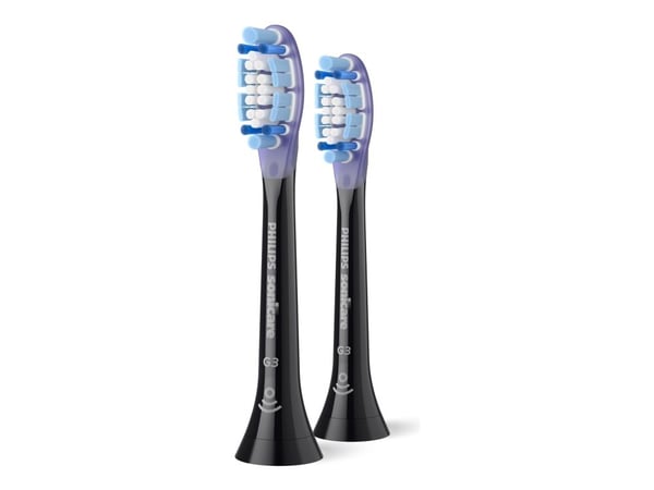 Philips Sonicare G3 Premium Gum Care HX9052 - Extra tandborsthuvud - till tandborste - svart (paket om 2)