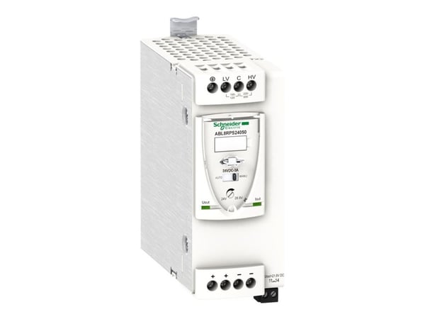 Schneider ABL8RPS24050 - Nätaggregat (kan monteras på DIN-skena) - universal, Phaseo, 1 or 2 phase - ac 100 - 120 / 200 - 500 V - 120 Watt
