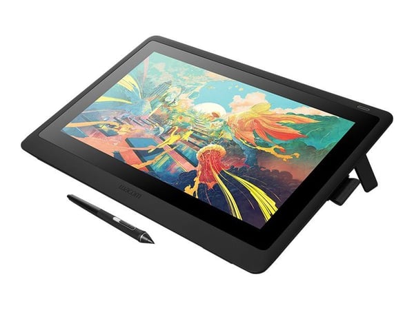 Wacom Cintiq 16 - Digitaliserer - 34.5 x 21.5 cm - elektromagnetisk - kablet - USB-C, HDMI