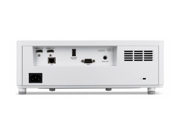 Acer PL6820 - DLP-projektor - laser - 3D - 5500 lumen - 3840 x 2160 - 16:10 - 4K - hvit