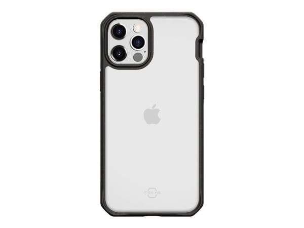ITSKINS ITFERONPUREIP1267BTR, iPhone 12 Pro Max, Musta, Läpinäkyvä
