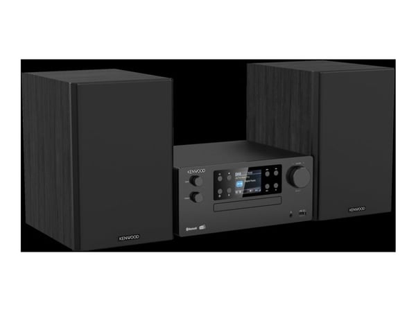 Kenwood M-925DAB-B - Mikrosystem - 2 x 50 watt - svart
